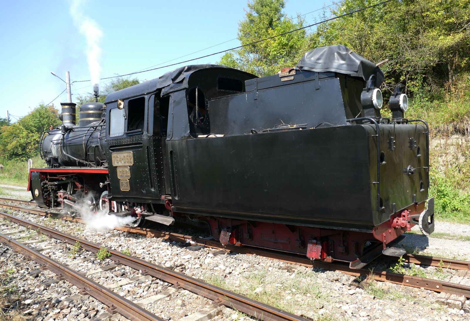 Panasonic Lumix DMC-FZ1000 sample photo. Railway, steam locomotive, nostalgia photography