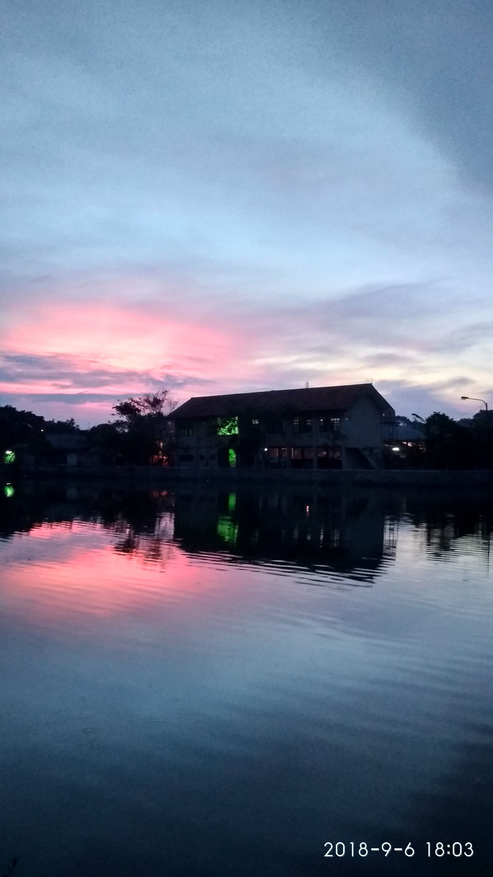 Xiaomi Redmi 4A sample photo. Evening, sunset, lake photography