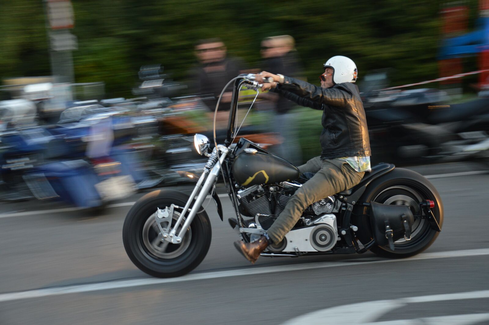 Nikon D3200 sample photo. Harley, davidson, motor photography