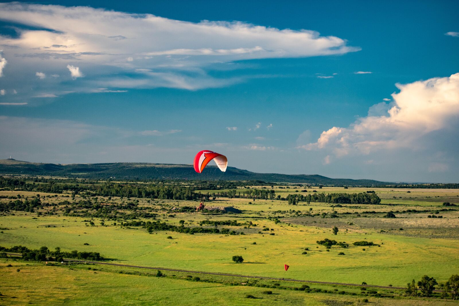 Nikon D3400 sample photo. Paramotor, flight, paragliding photography