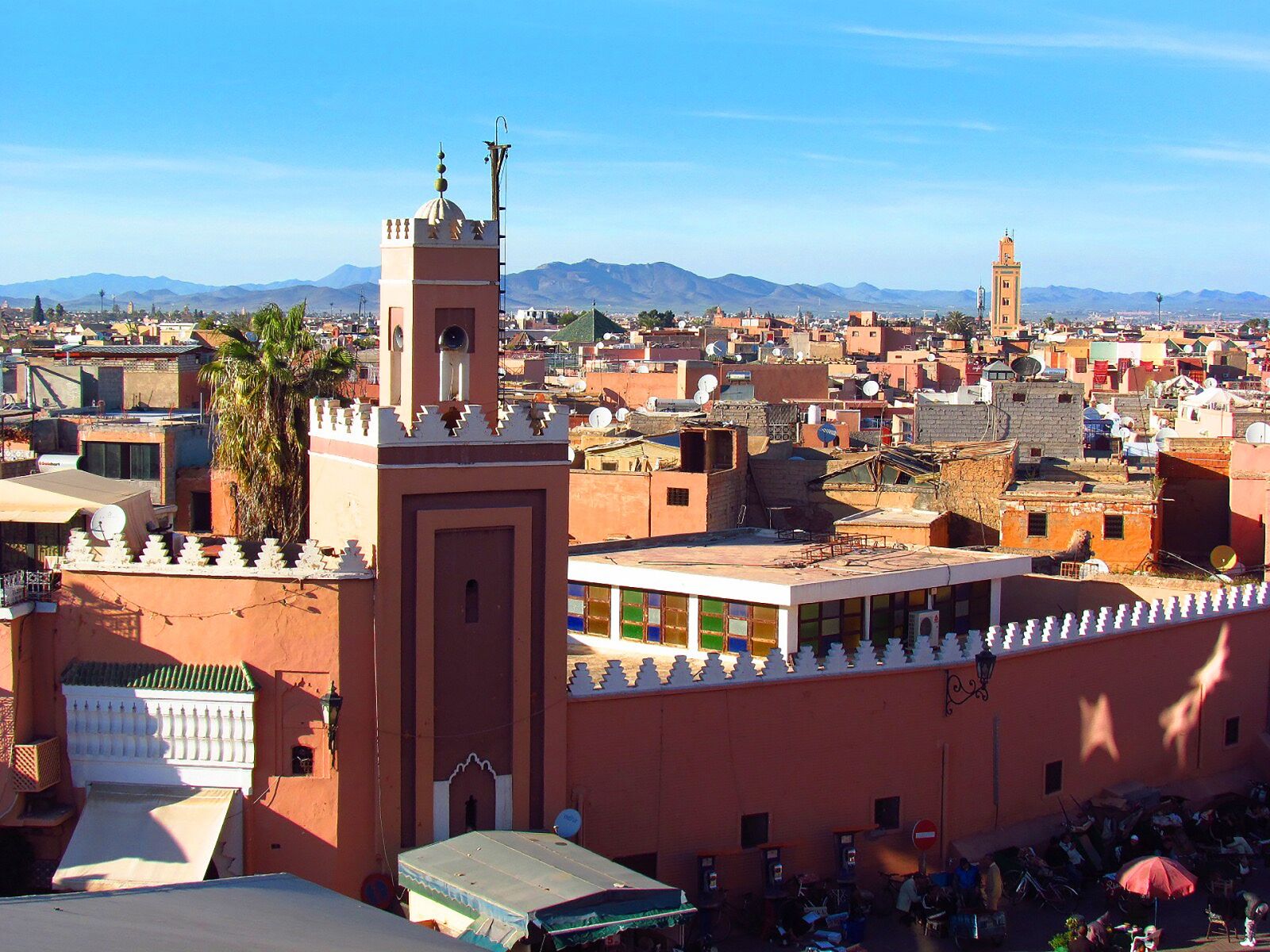 Canon PowerShot SX30 IS sample photo. Marrakech, morocco, mosque photography