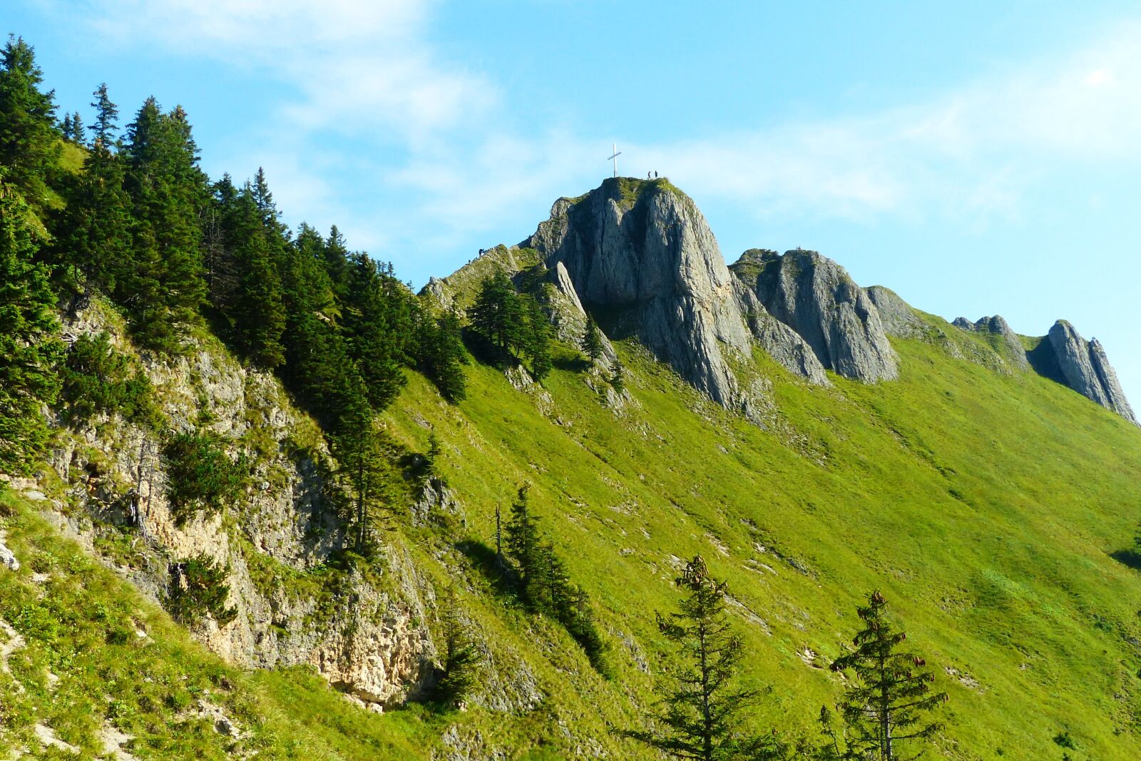 Panasonic Lumix DMC-FZ200 sample photo. Branderschrofen, 1880 m, climbing photography