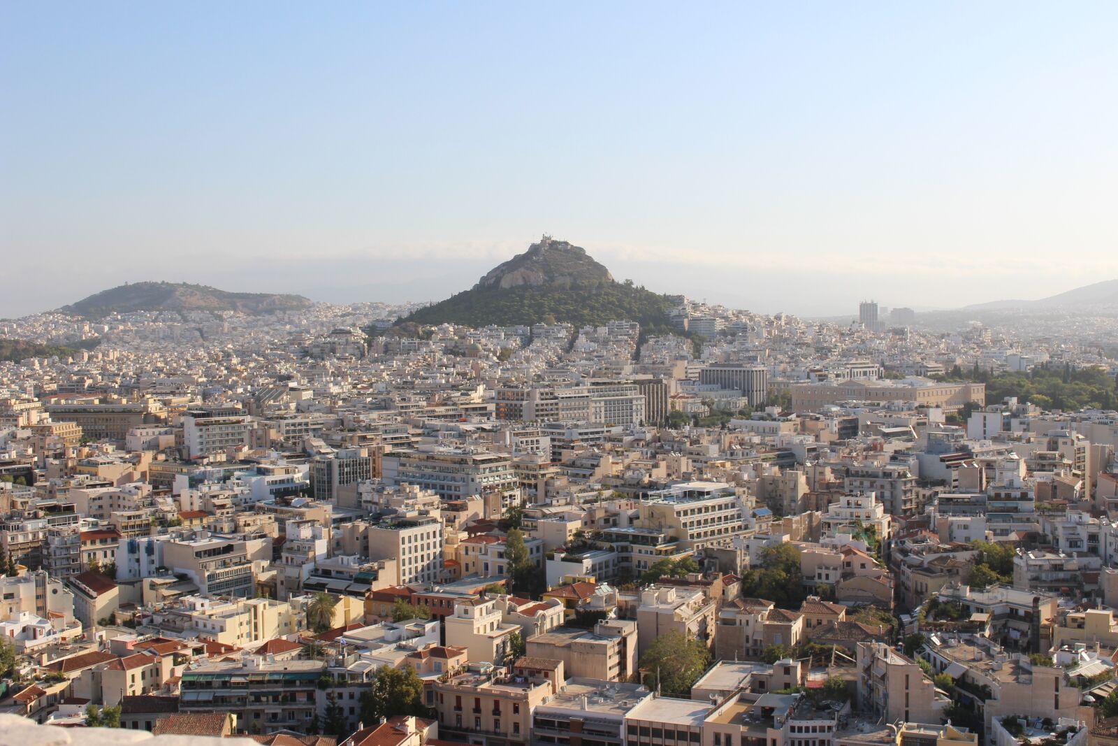 Canon EOS 100D (EOS Rebel SL1 / EOS Kiss X7) sample photo. Athens, acropolis, lycabettus photography