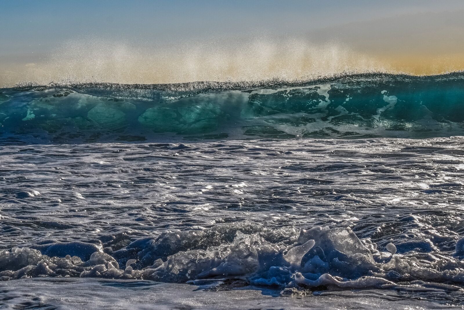 Nikon D3300 sample photo. Wave, foam, spray photography