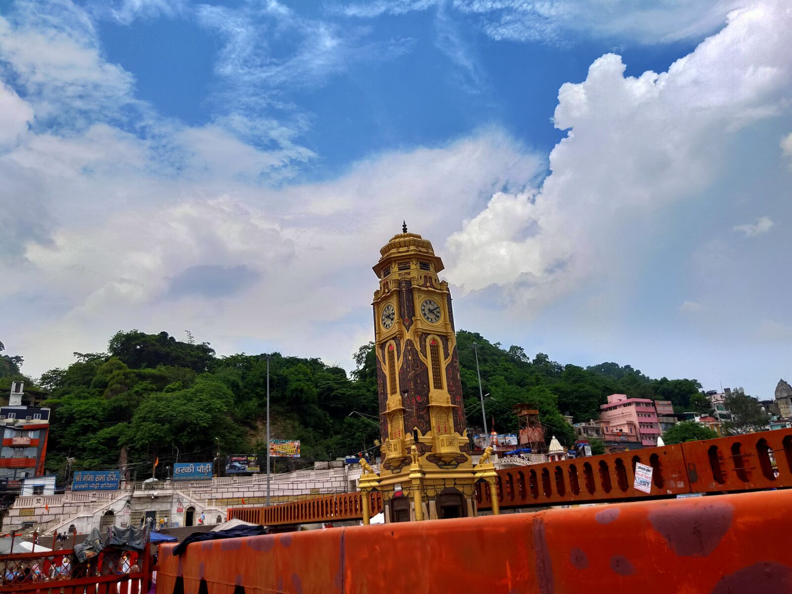 Realme 3 PRO sample photo. Clock tower, haridwar, har photography
