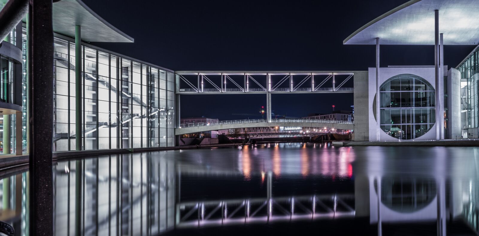 Nikon D5500 sample photo. Berlin, night, long exposure photography