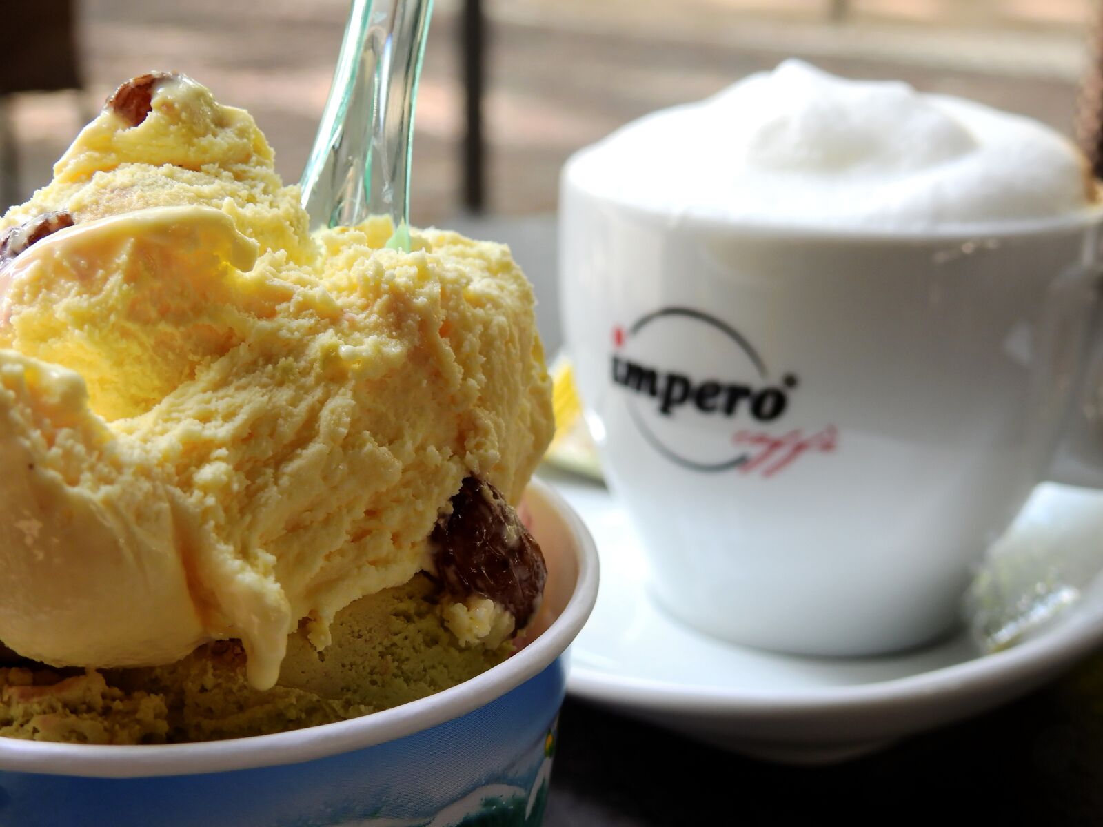 Nikon Coolpix P900 sample photo. Ice, coffee, cappuccino photography