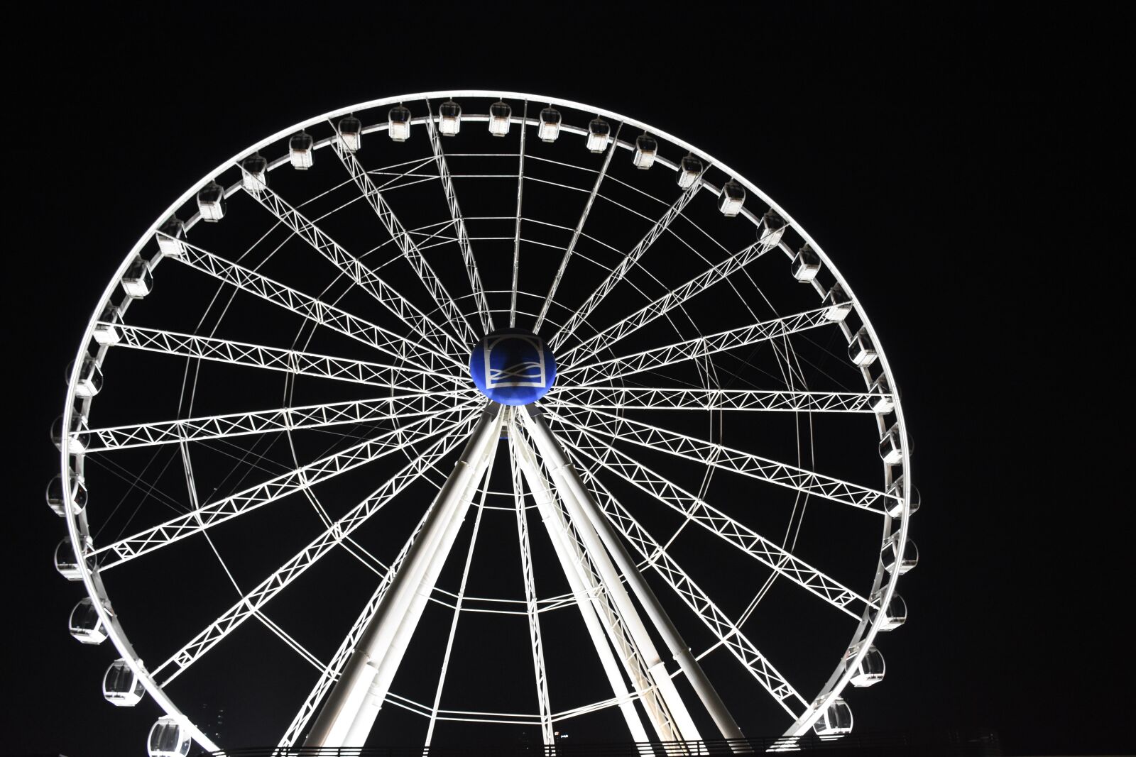 Nikon D7200 sample photo. Ferris wheel, amusement park photography