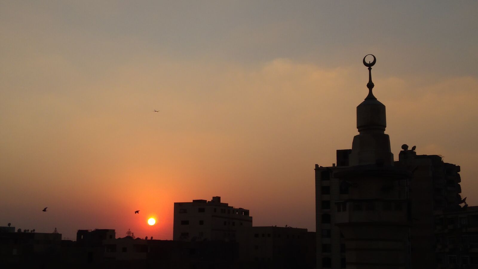 Lenovo K6 NOTE sample photo. Mosque, minaret, sunset photography