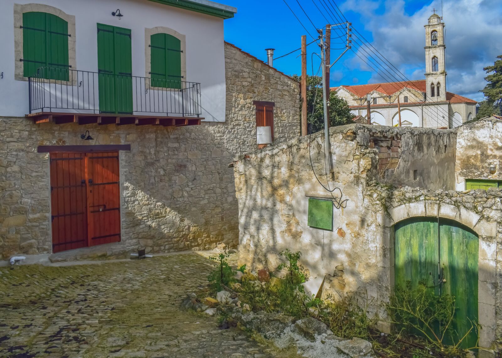 Nikon D3300 sample photo. Street, houses, stone photography