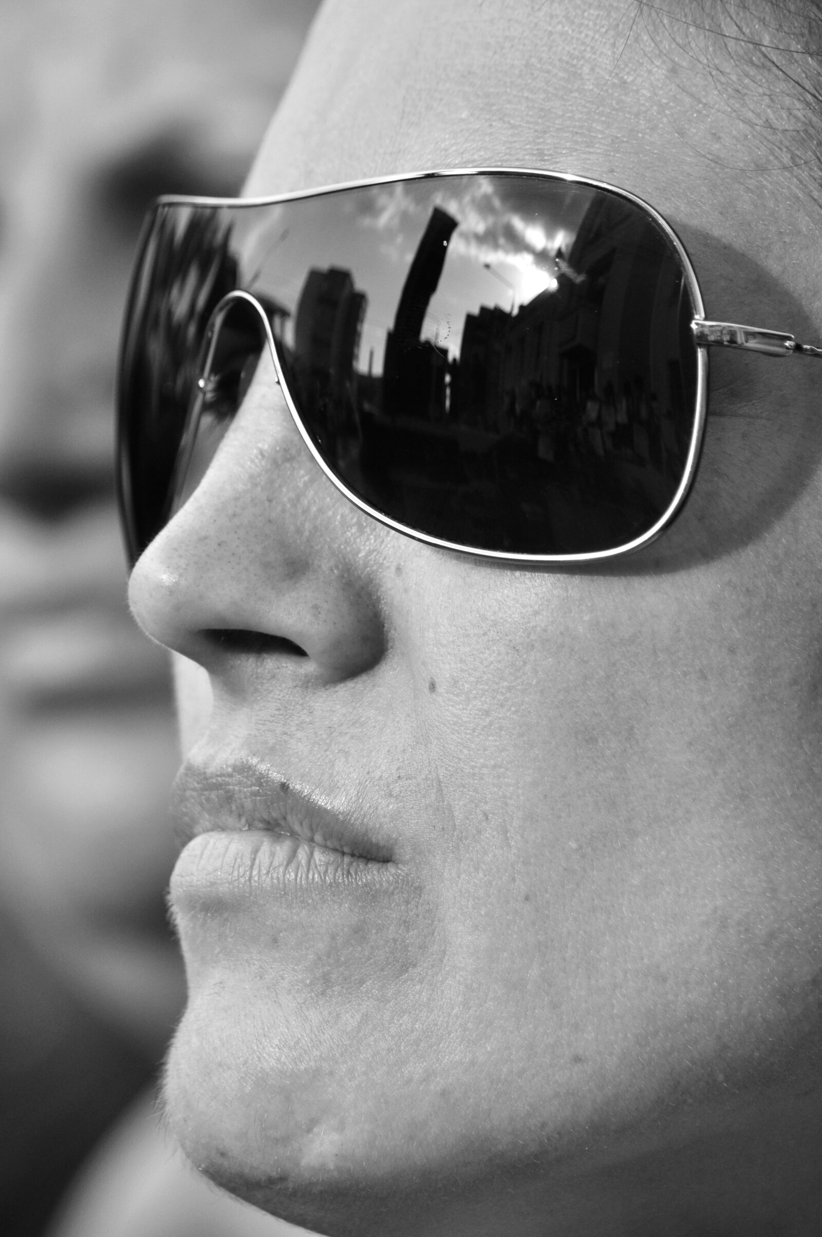 Nikon D90 sample photo. Sunglasses, portrait, face photography
