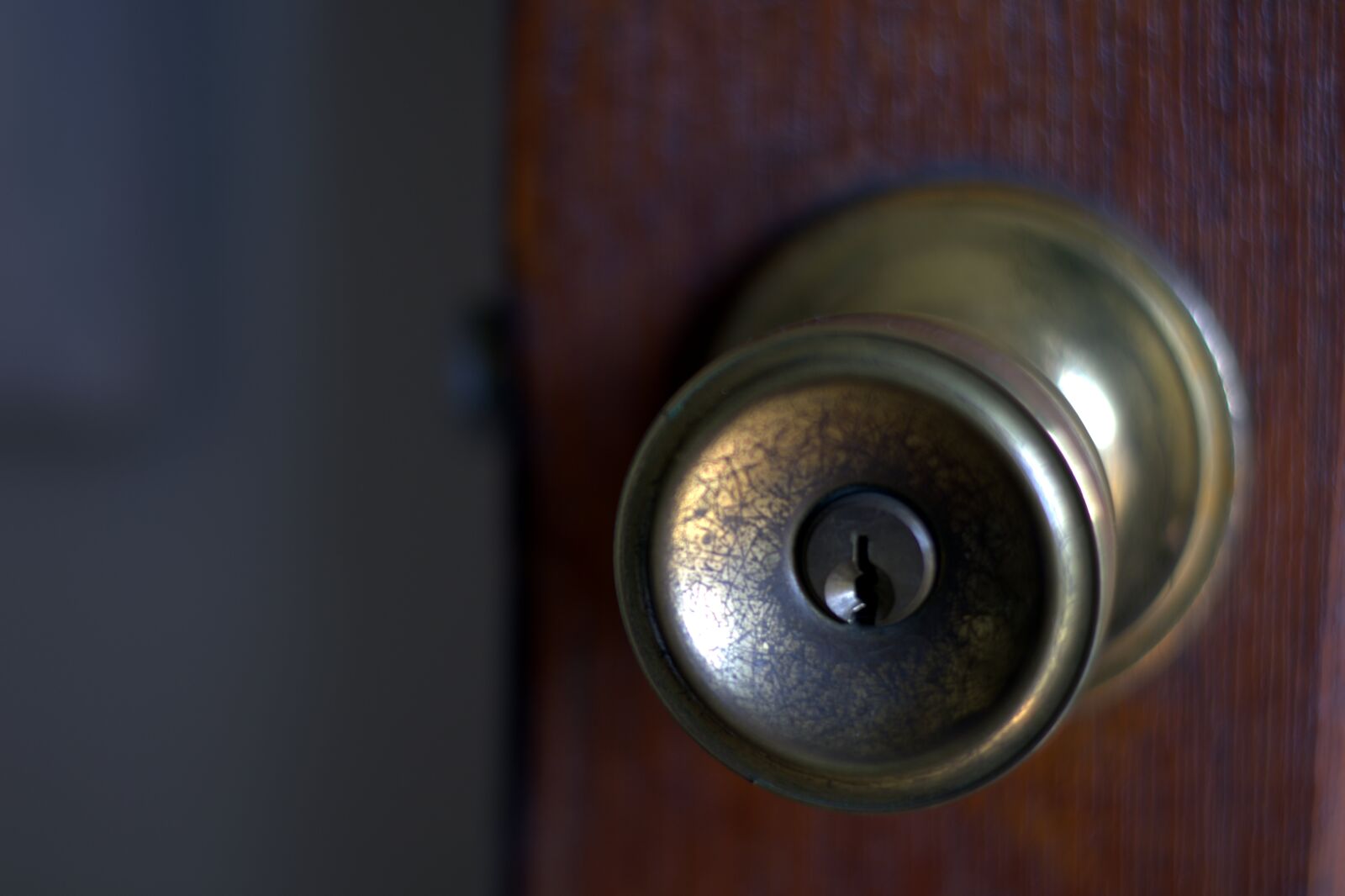Nikon D5200 sample photo. Door handle, lock, wooden photography