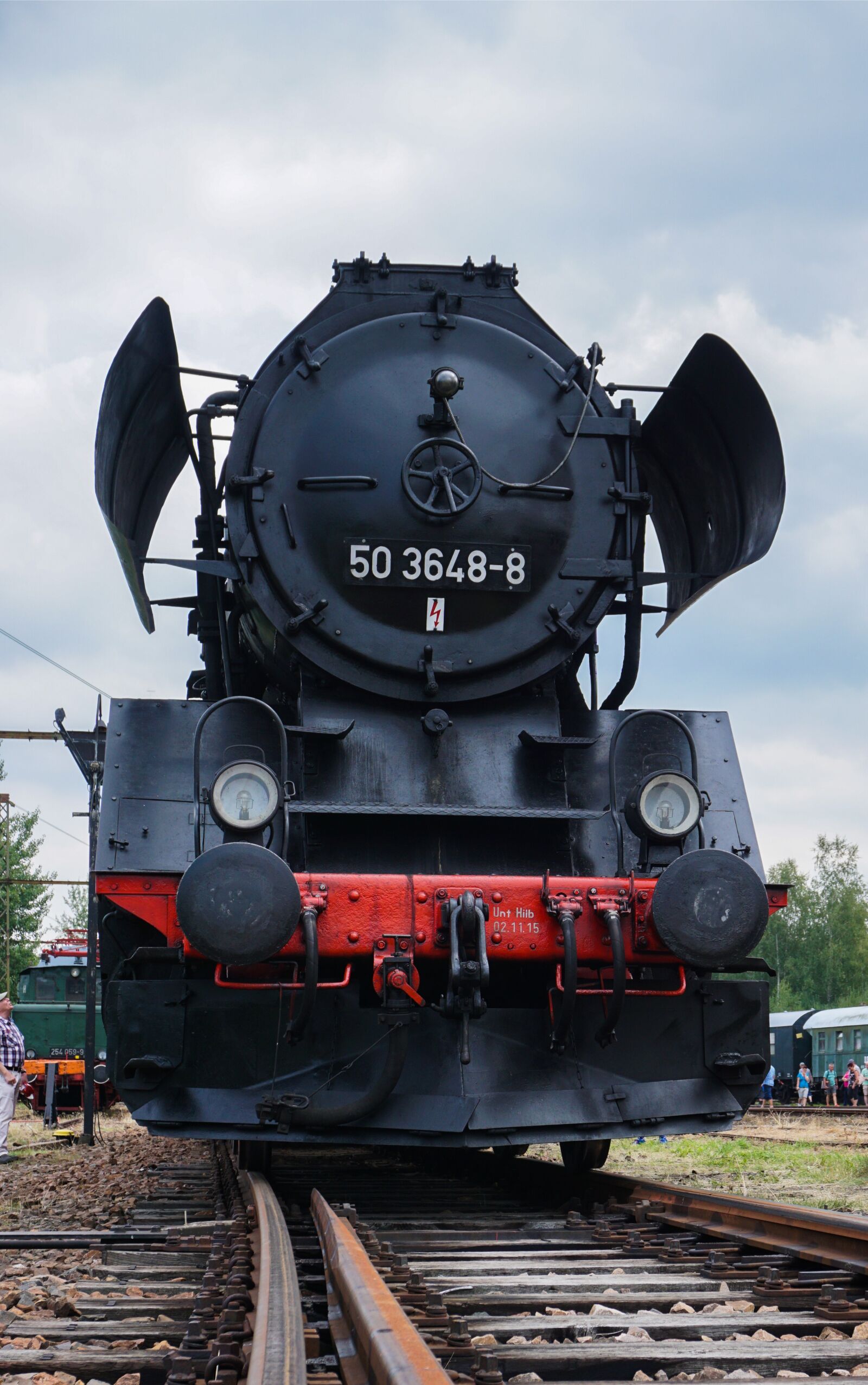 Sony a6000 sample photo. Steam locomotive, series 50, technology photography