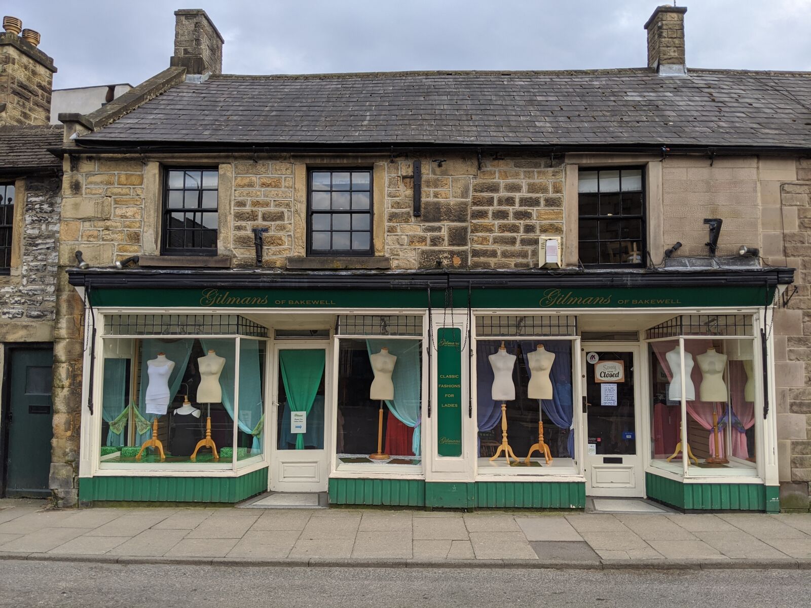 Google Pixel 3 sample photo. Bakewell, shop, england photography