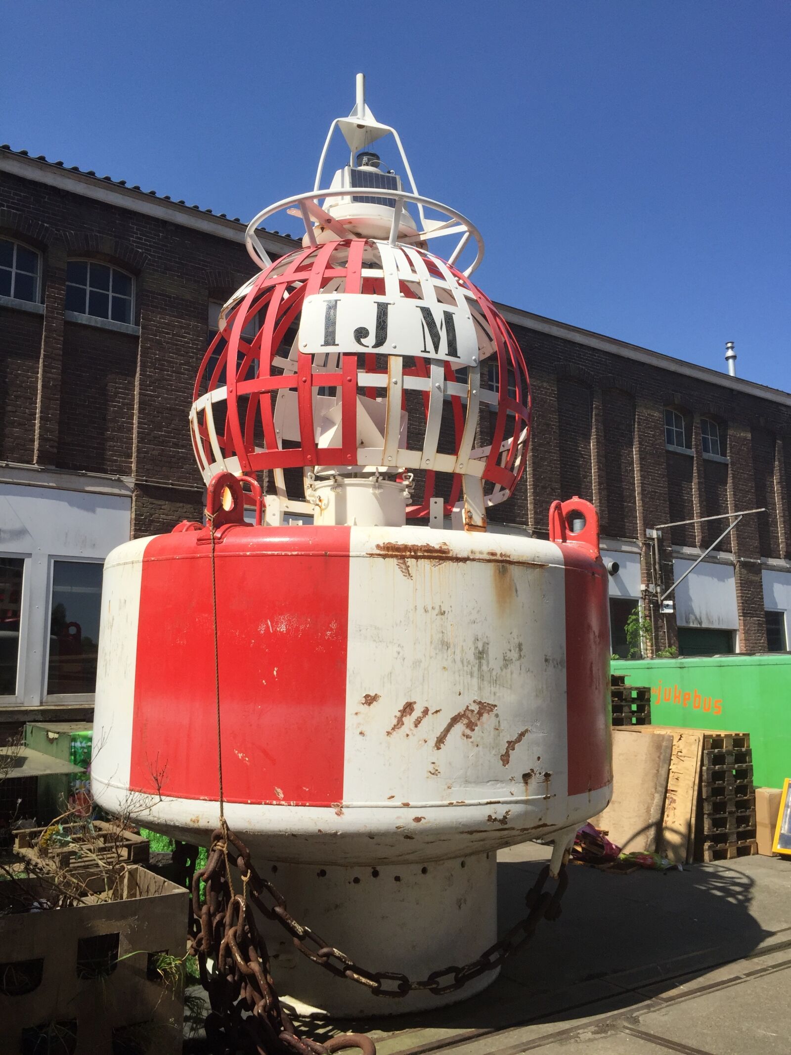 Apple iPhone 6 sample photo. Buoy, water, sea photography