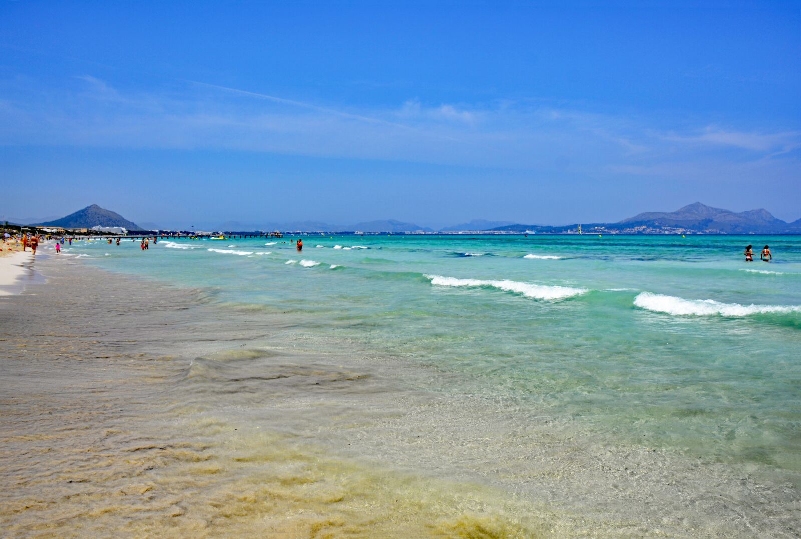 Nikon D3100 sample photo. Playa de muro, mallorca photography