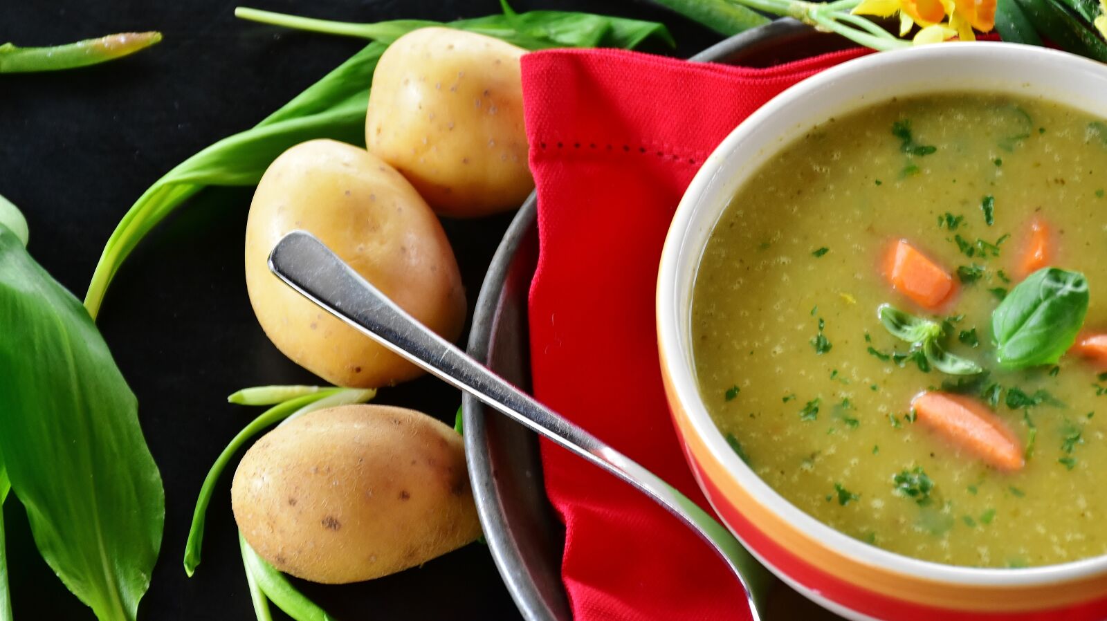 Nikon D7200 sample photo. Potato soup, potato, soup photography