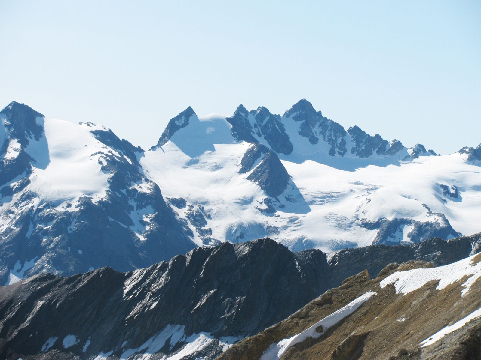 Canon PowerShot SX110 IS sample photo. Gran paradiso, glacier, mountain photography