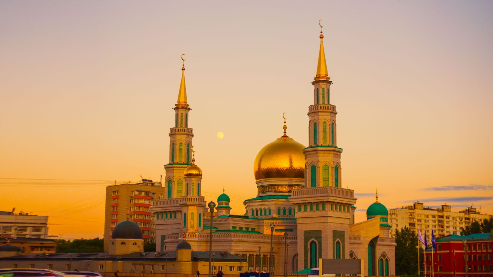 Canon EOS 5D Mark III sample photo. Moscow cathedral mosque, prospekt photography