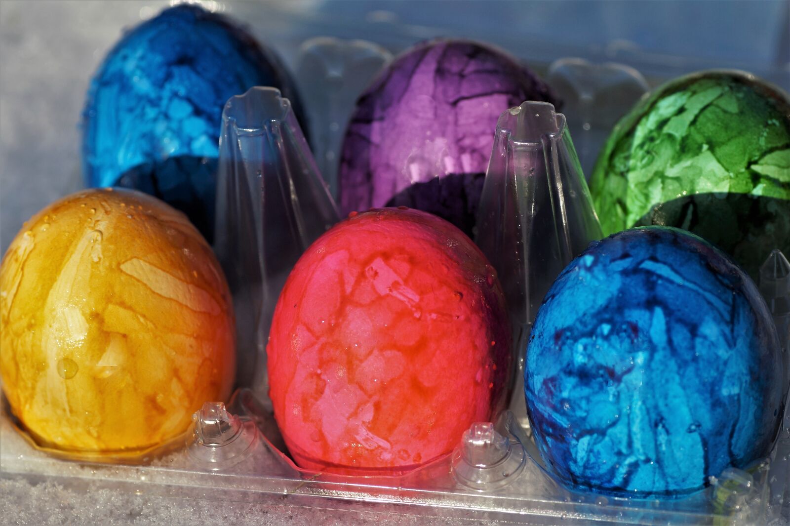 Sony SLT-A58 sample photo. Easter, eggs, color photography