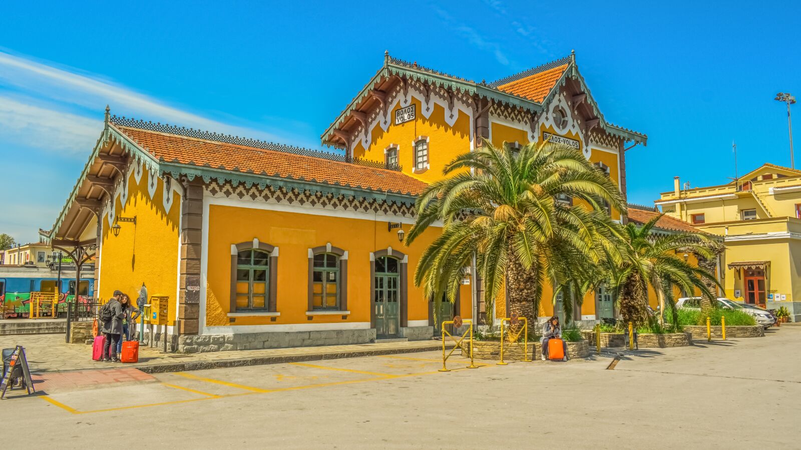 Nikon D3300 sample photo. Greece, volos, railway station photography