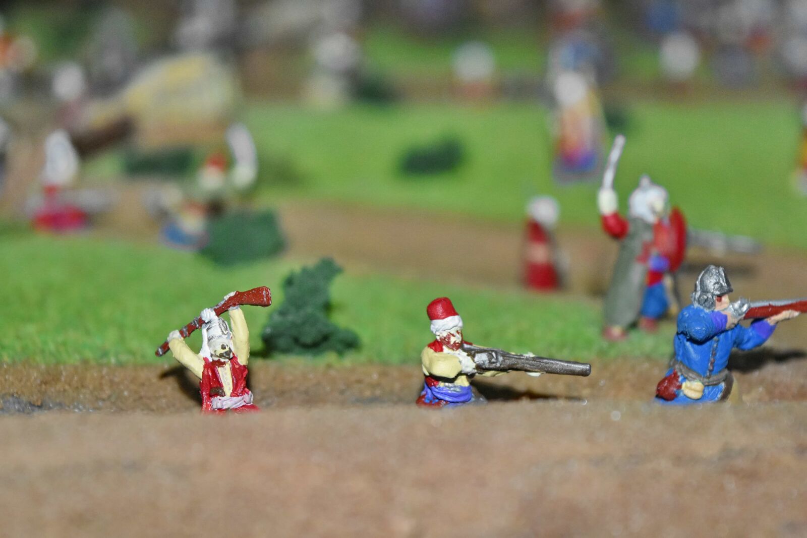 Nikon D5500 sample photo. Battle, battlefield, toys, action photography
