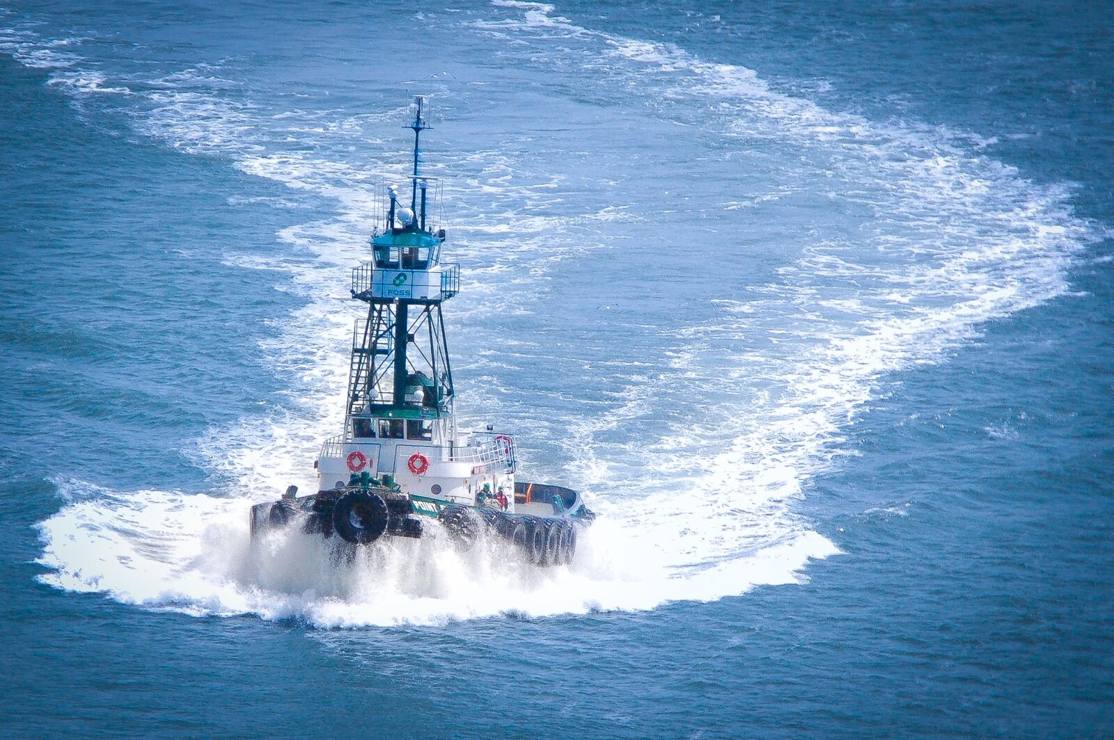 Nikon D40 sample photo. Tug boat, san francisco photography