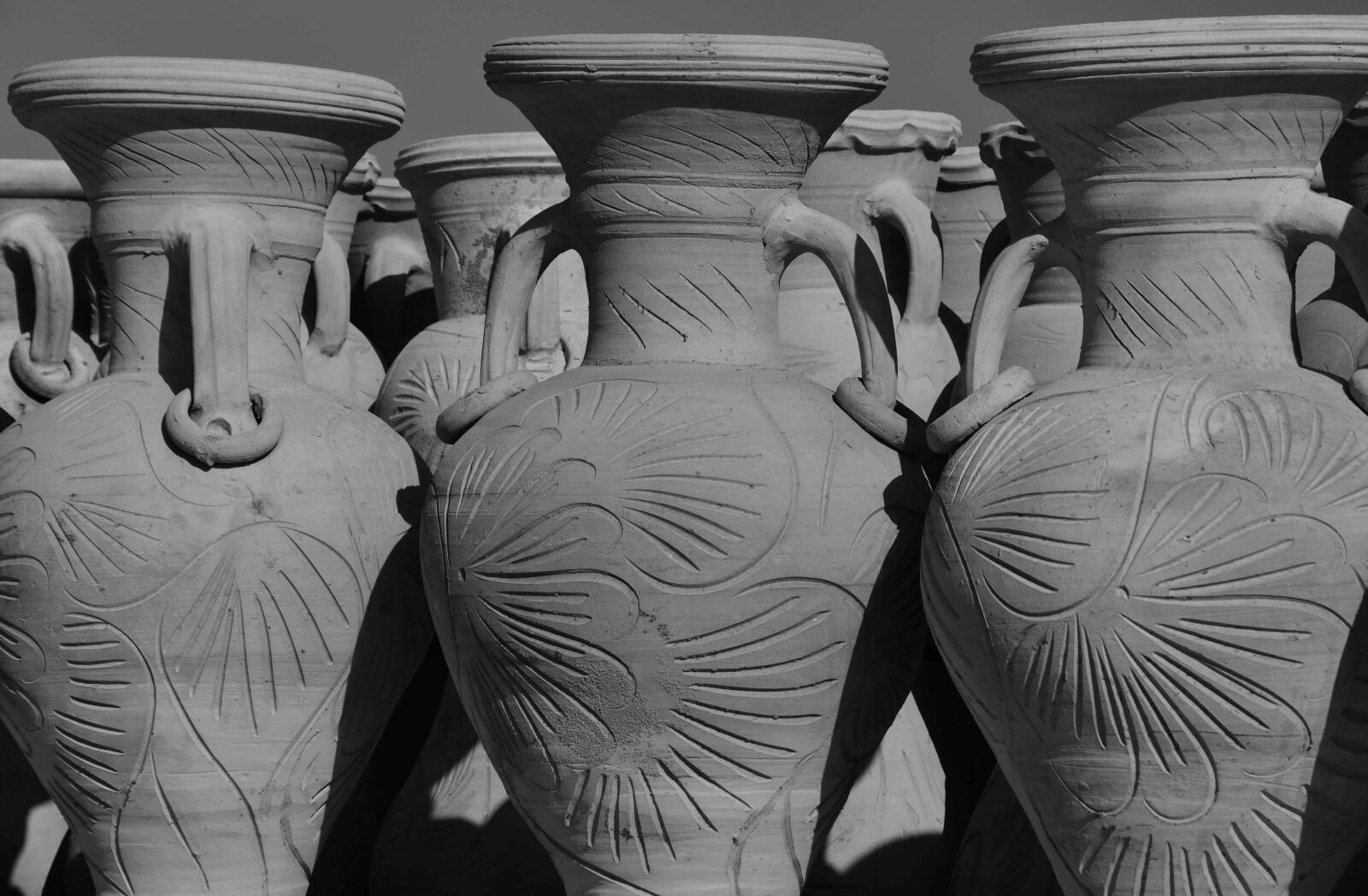 Nikon D3300 sample photo. Ceramics, art, pottery, monochrome photography