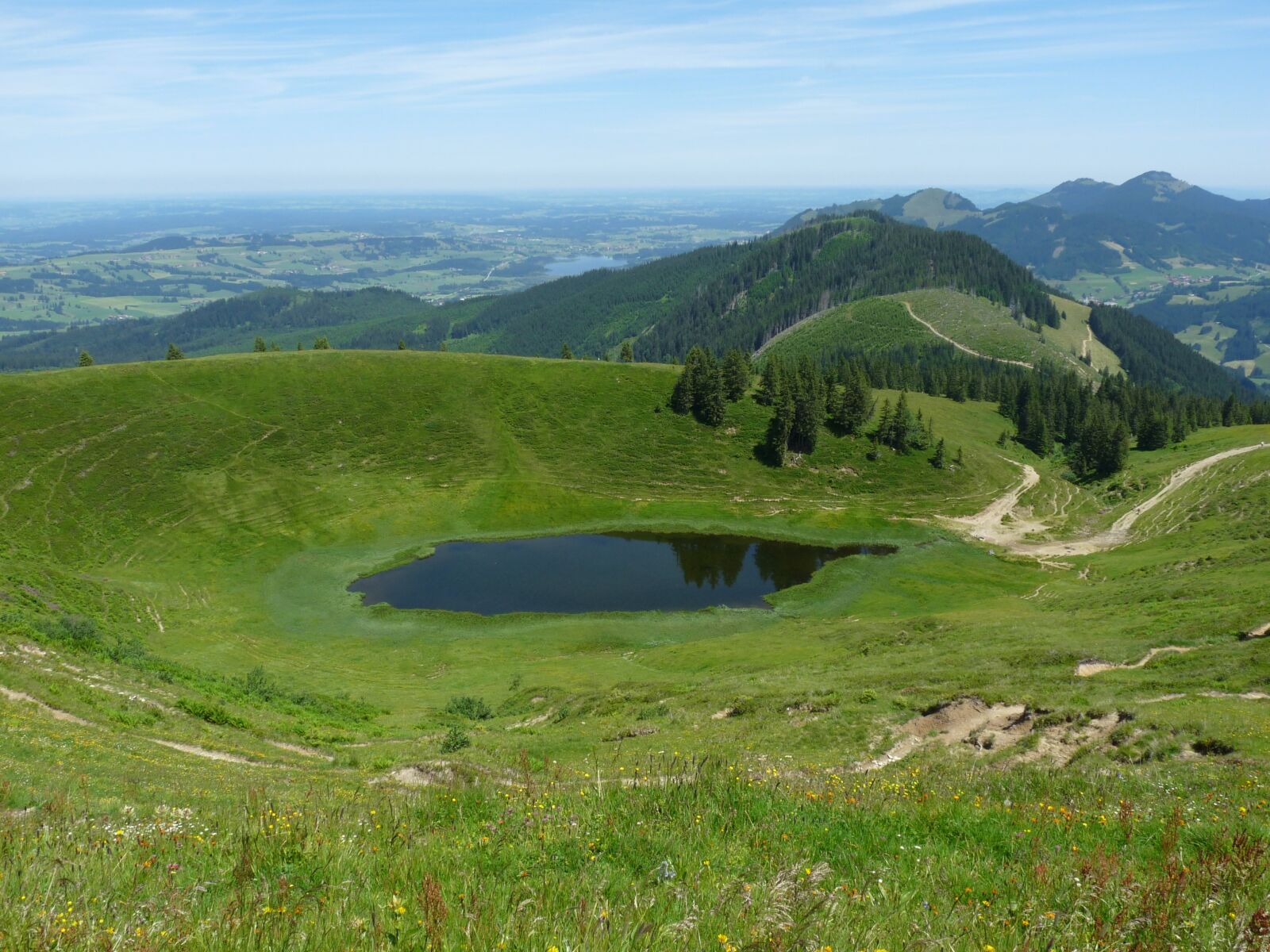 Panasonic Lumix DMC-FZ28 sample photo. Panorama, bergsee, lake photography