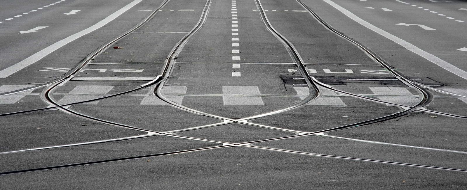 Nikon Coolpix P7000 sample photo. Track, the tram, street photography