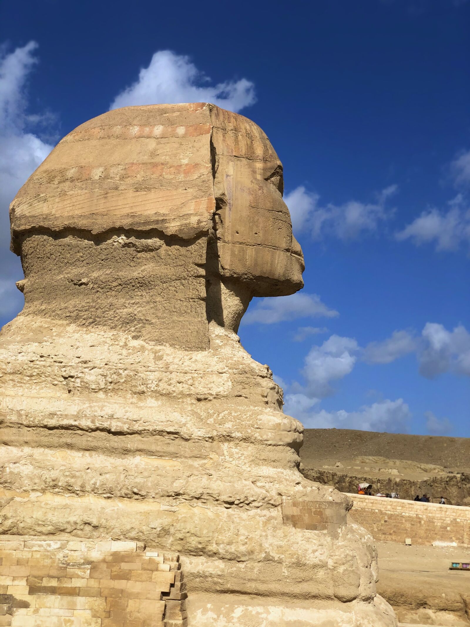 iPhone X back dual camera 6mm f/2.4 sample photo. Sphinx, egypt, egyptian photography
