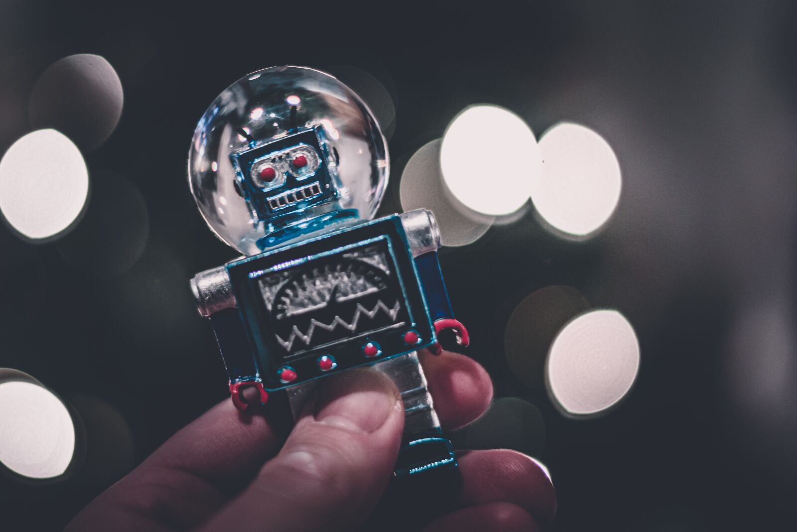 Nikon D750 sample photo. Christmas stocking, robot, toy photography