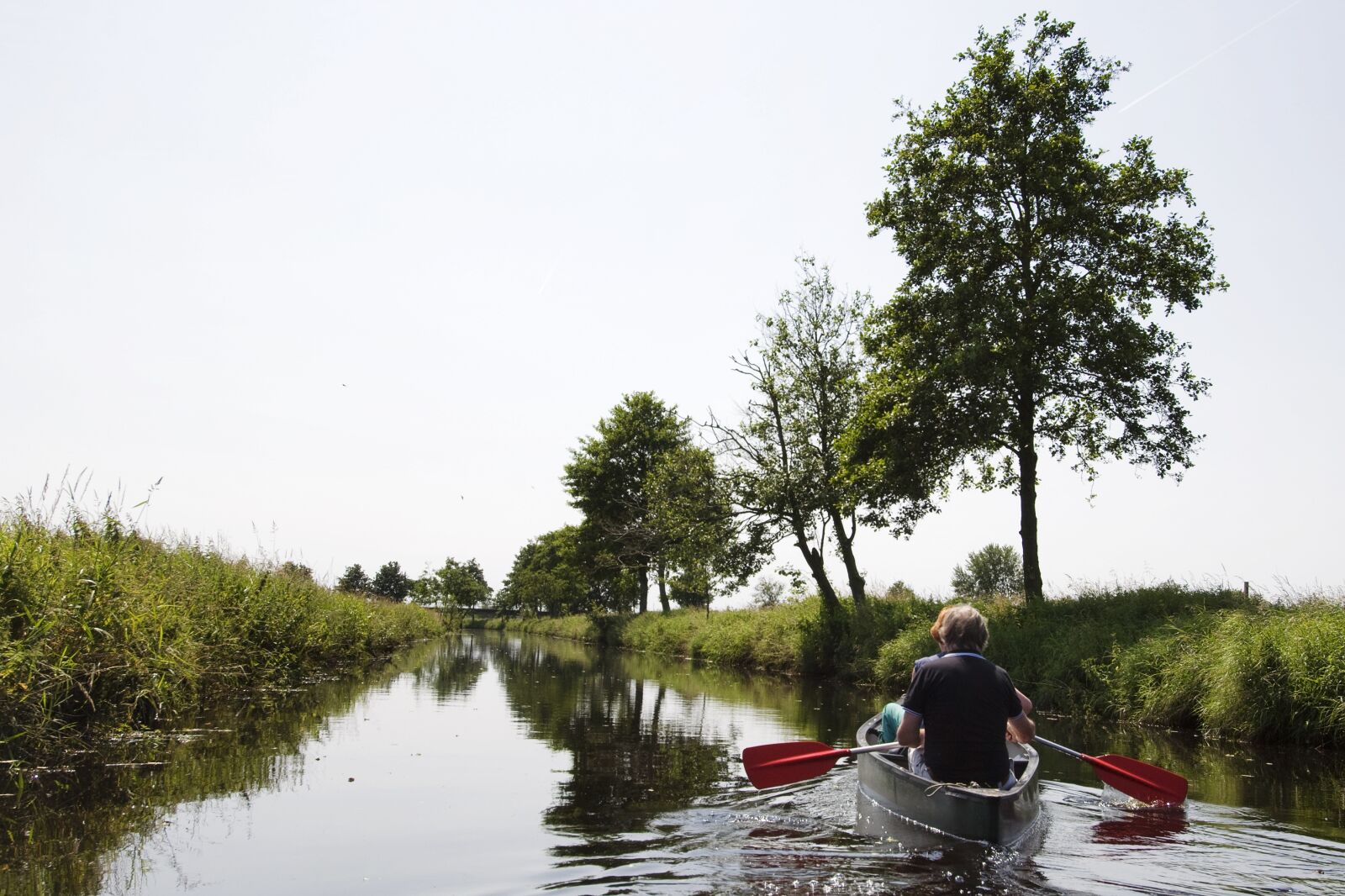 Nikon D90 sample photo. Canoeing, paddle, channel photography