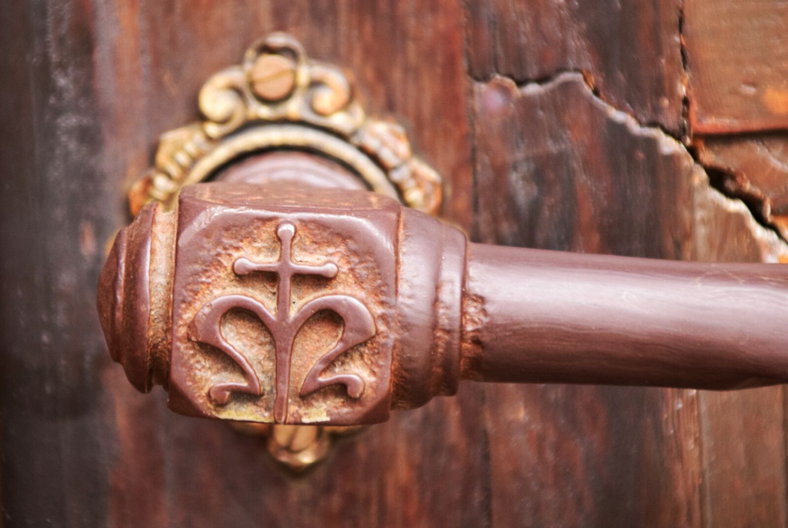 Nikon D3300 sample photo. Door knob, close up photography