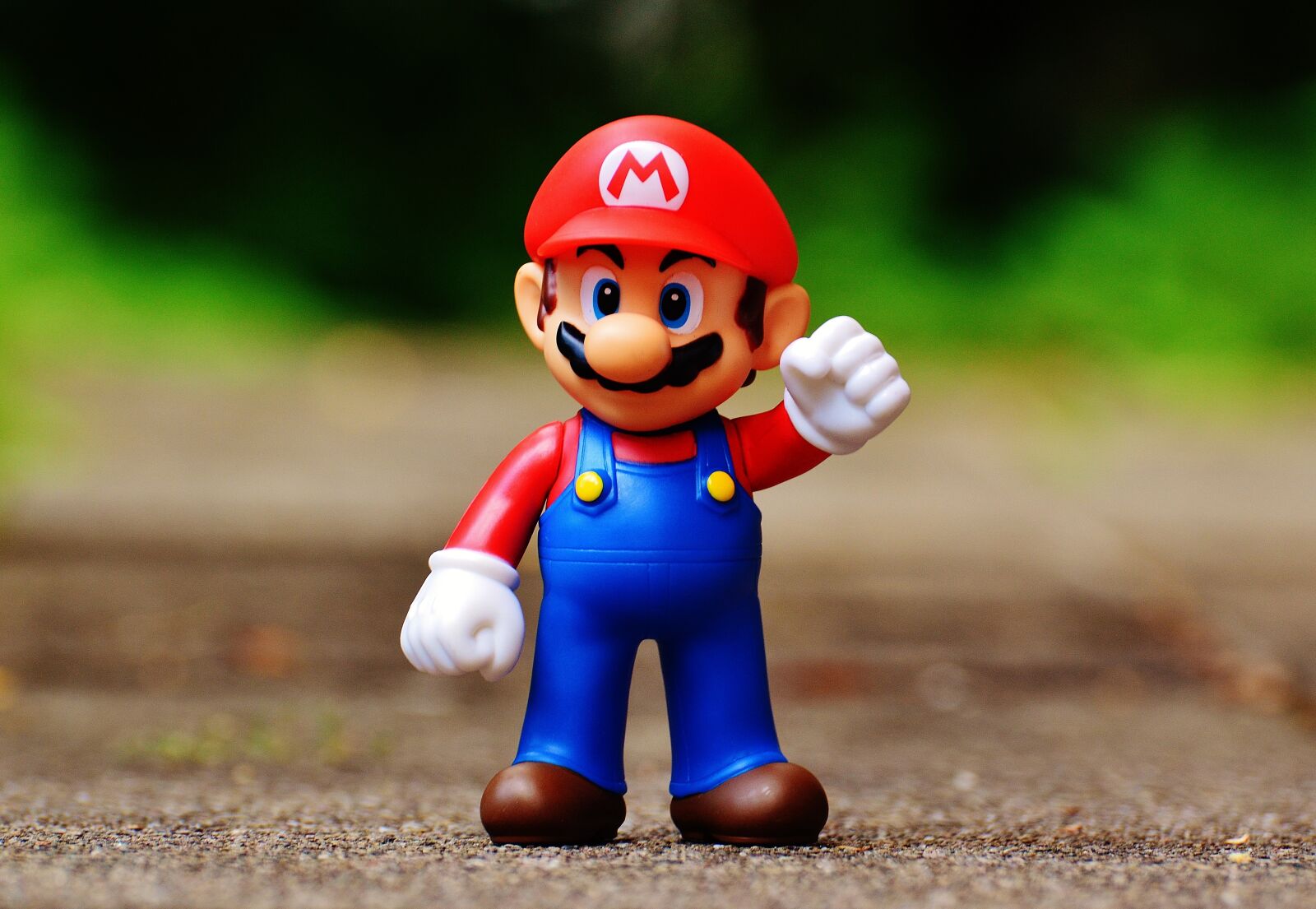 Nikon D3200 sample photo. Mario, figure, play photography