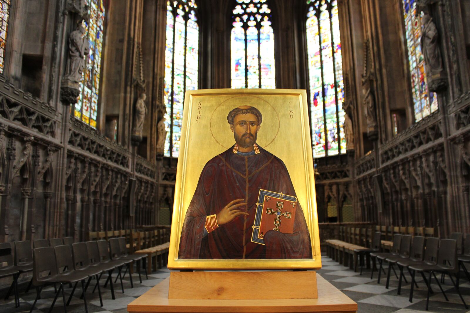 Canon EOS 100D (EOS Rebel SL1 / EOS Kiss X7) sample photo. Saint, cathedral, icon photography