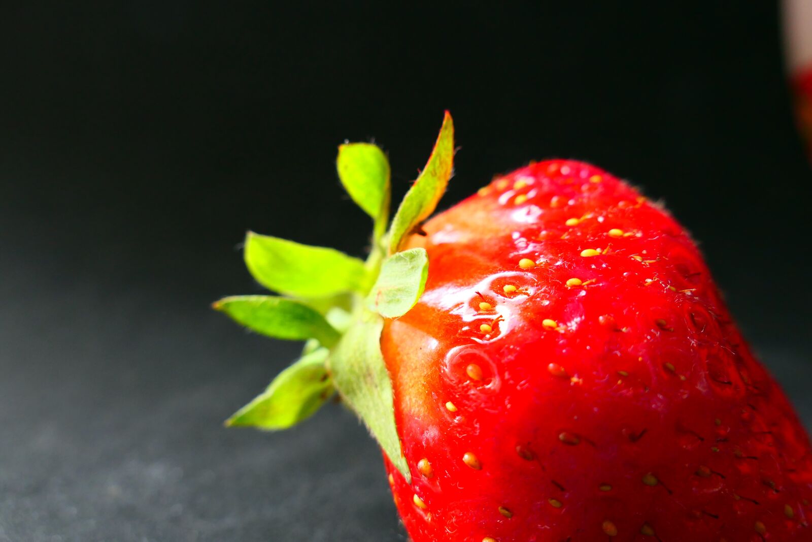 Panasonic Lumix DMC-LX10 (Lumix DMC-LX15) sample photo. Strawberry, fruit, fruits photography