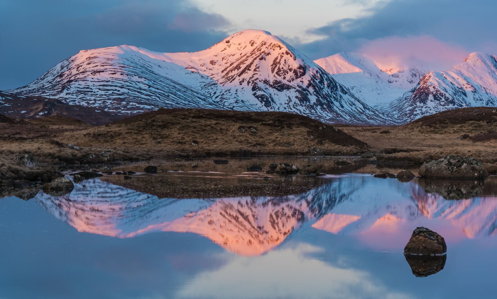 Nikon D810 sample photo. Glencoe, sunrise, mountains photography