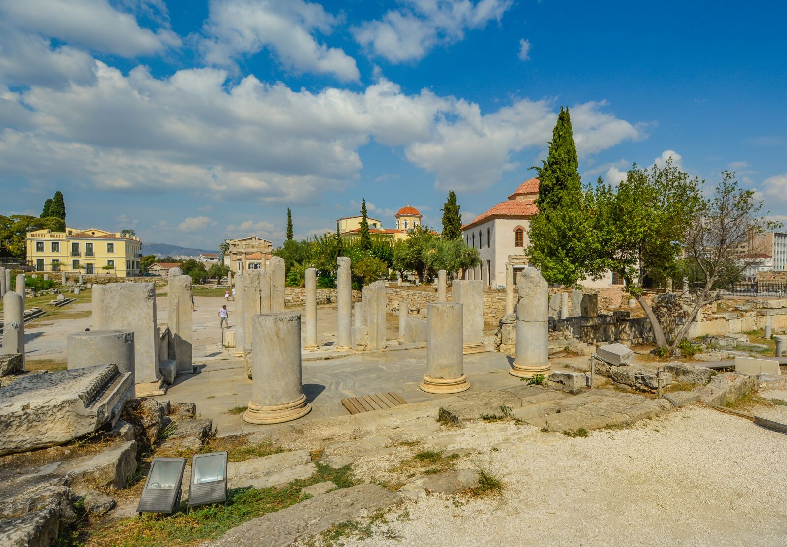 Nikon D5200 sample photo. Athens, columns, ruins photography