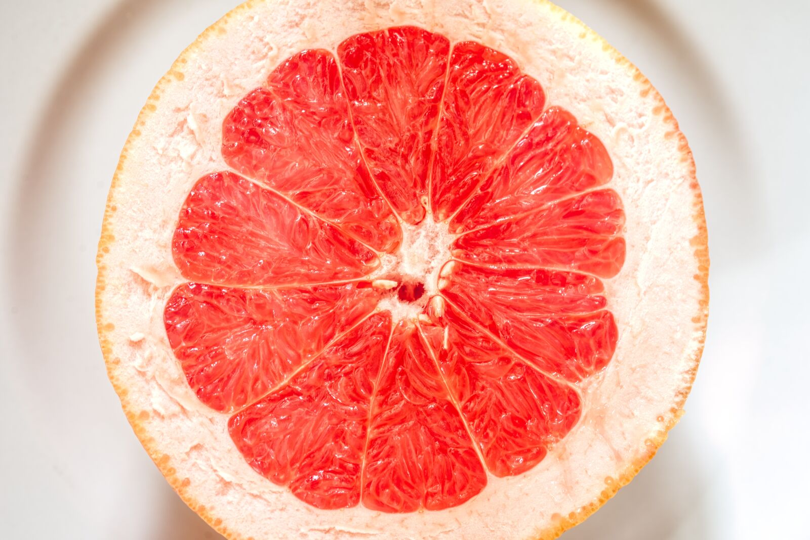 Nikon D750 sample photo. Pink grapefruit, citrus fruit photography