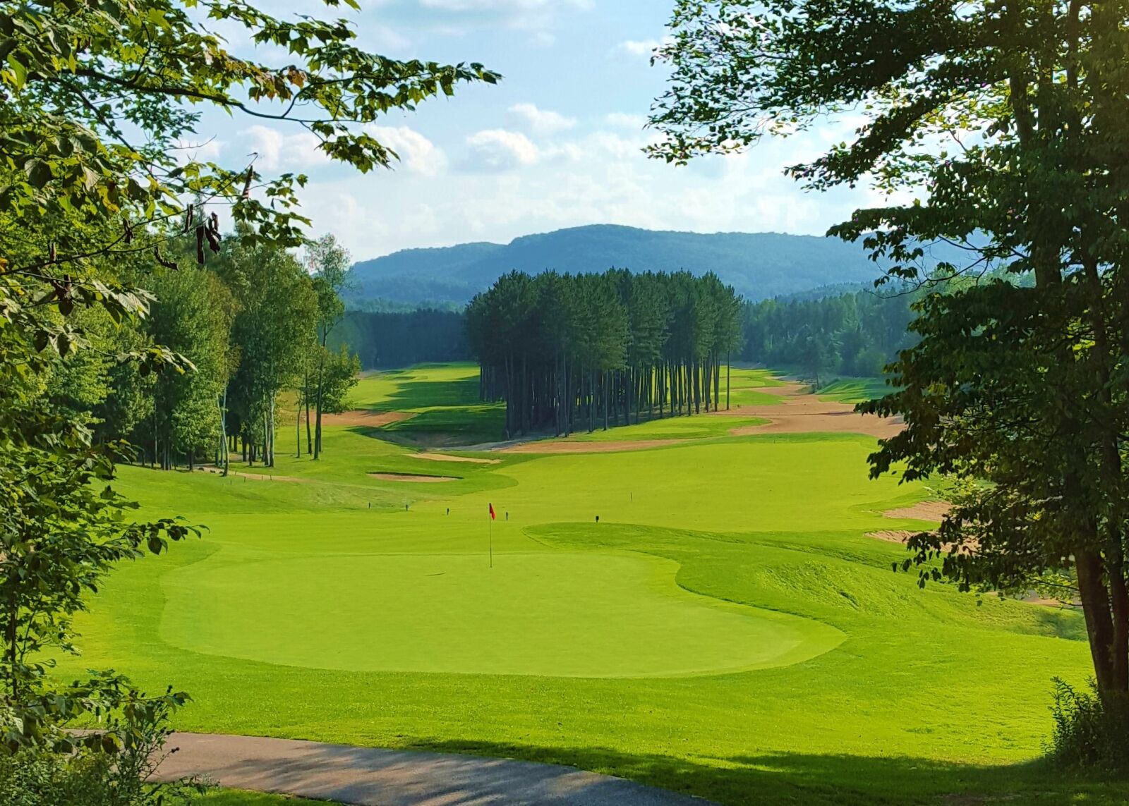 Samsung GALAXY S6 edge sample photo. Golf, golf course, fairway photography