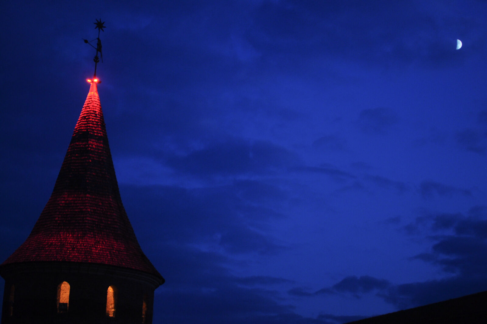 Nikon D5000 sample photo. Blue, sky, night photography