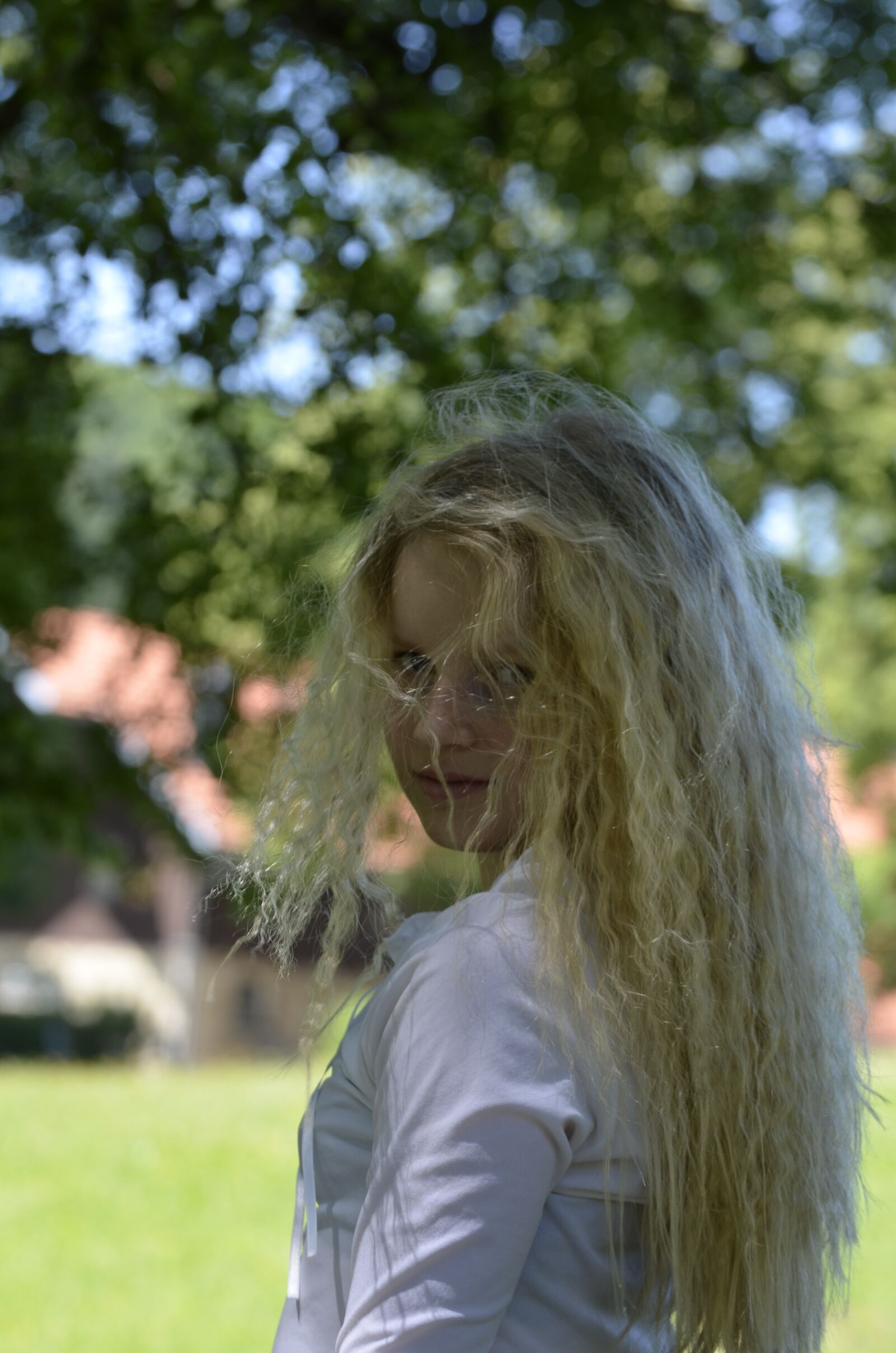Nikon D5100 sample photo. Girl, blond, long hair photography