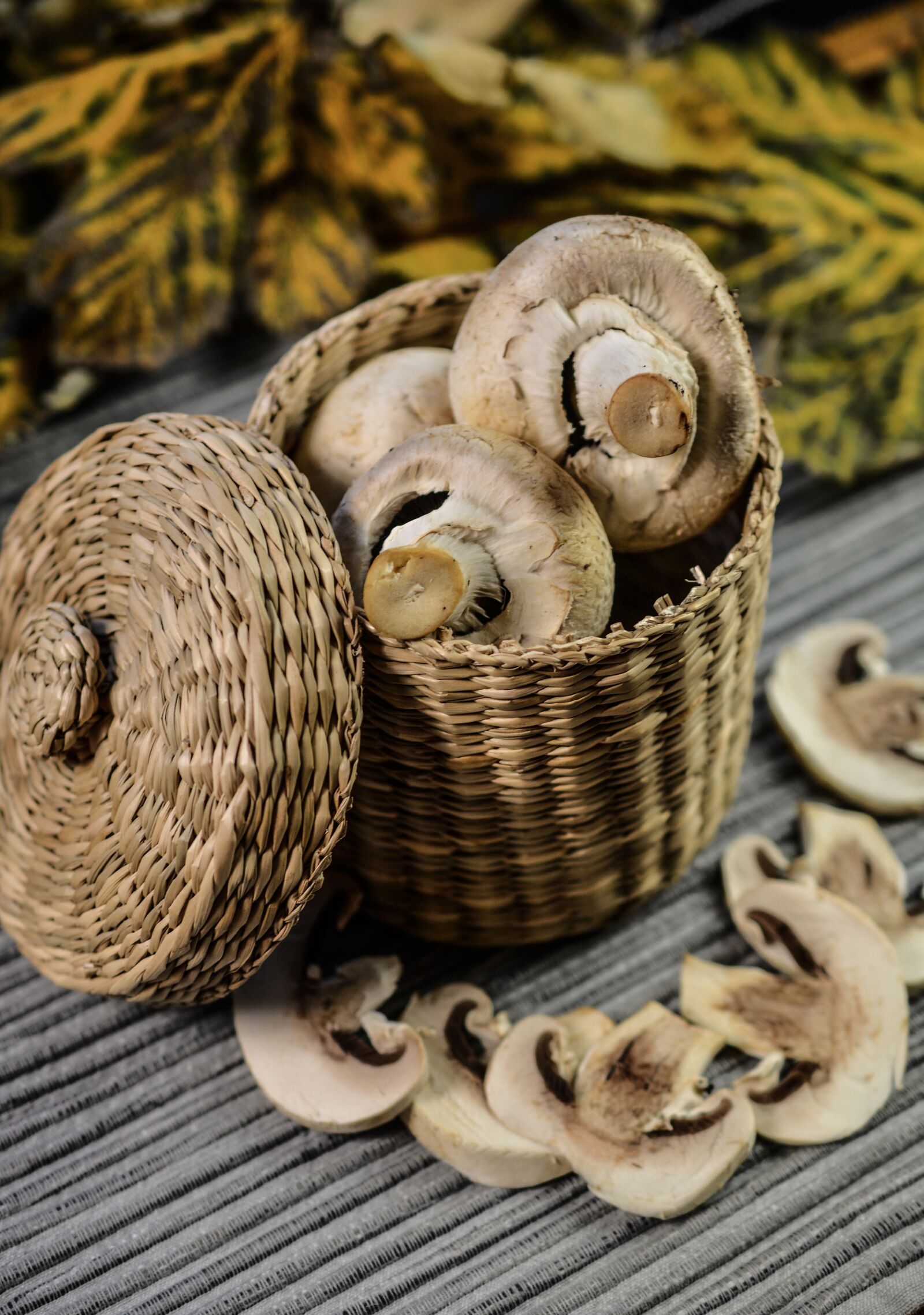 Nikon D5200 sample photo. Mushrooms, food, dish photography