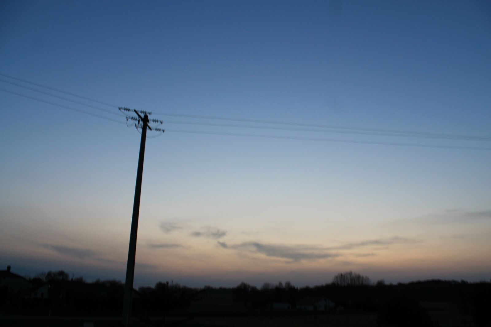 Canon EOS 1100D (EOS Rebel T3 / EOS Kiss X50) sample photo. Sky, blue sky, orange photography