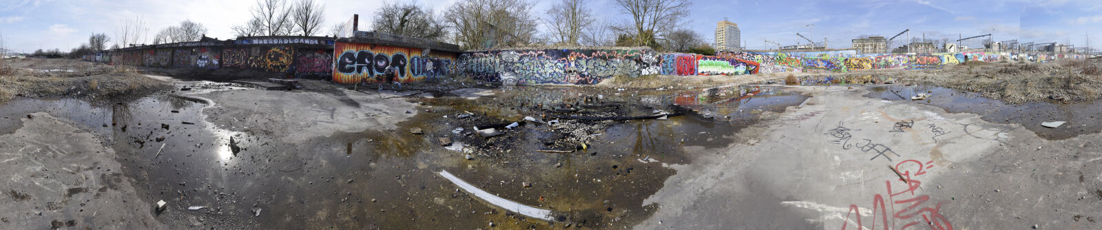 Nikon D90 sample photo. 4k, abandoned, building, burned photography