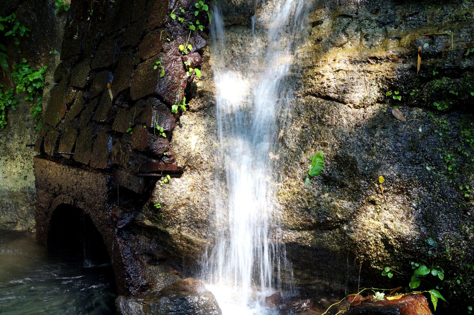 Sony Alpha a3000 sample photo. El salvador, waterfalls, water photography