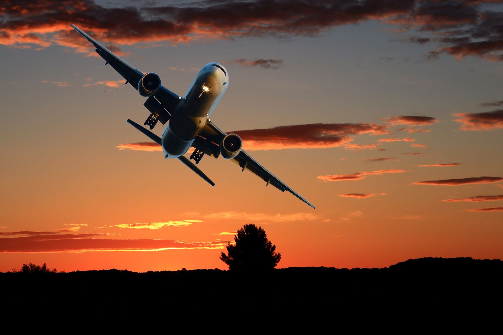Canon PowerShot G1 X Mark III sample photo. Sunset, transport, aircraft photography