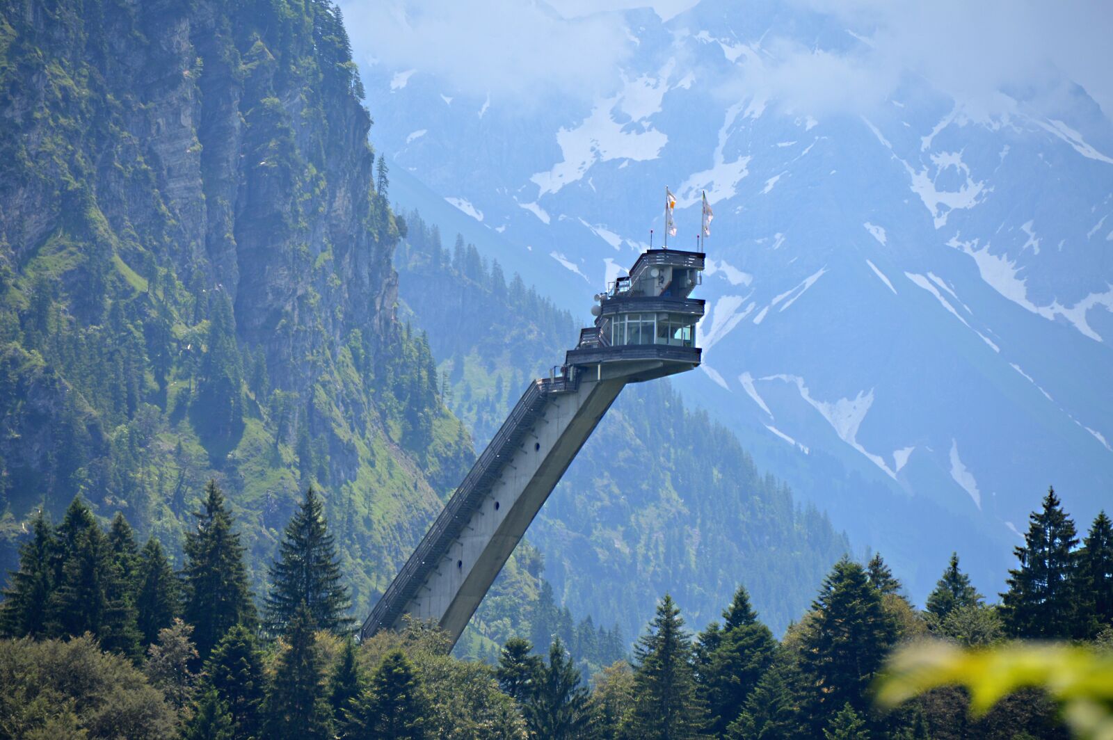 Nikon D3200 sample photo. Skiflug, hill, oberstdorf photography