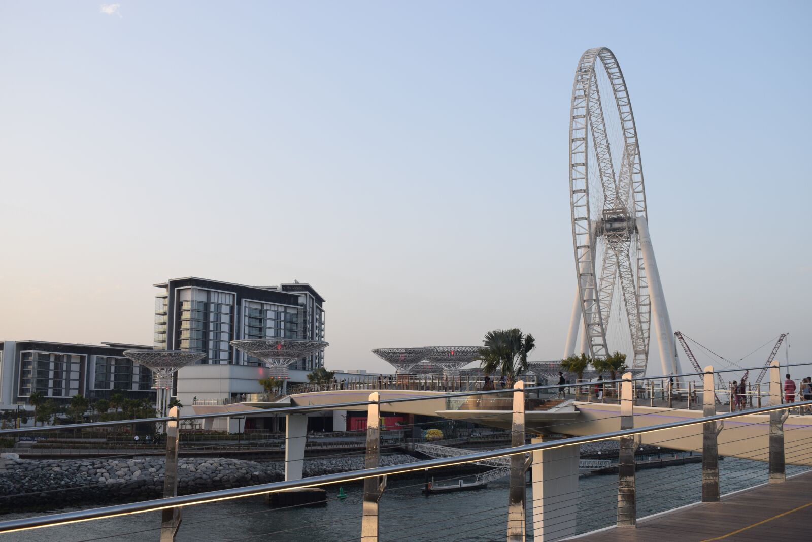 Nikon D5300 sample photo. Dubai, blue water, blue photography